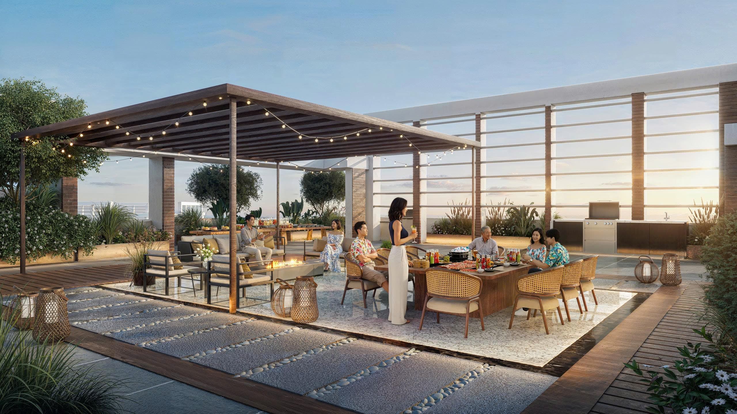 Sky BBQ Garden - Nam Mekong Grand Plaza