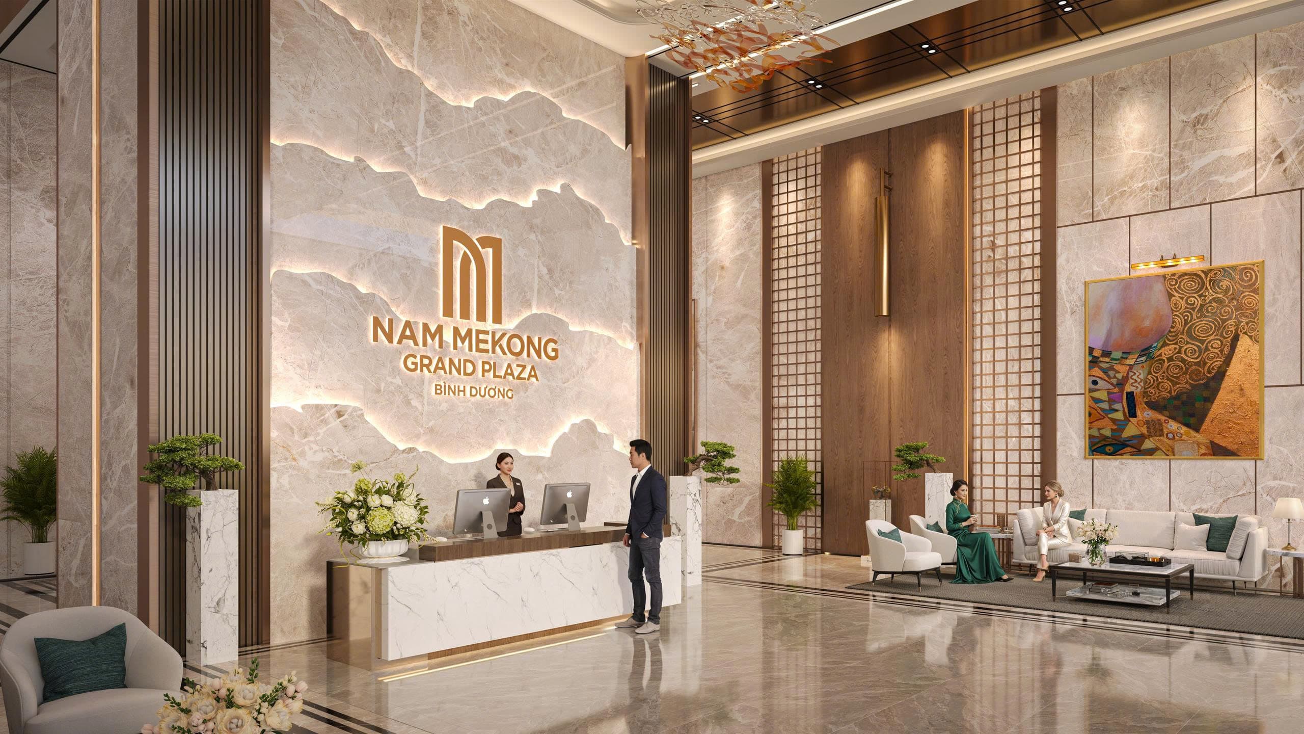 Grand Lobby - Nam Mekong Grand Plaza