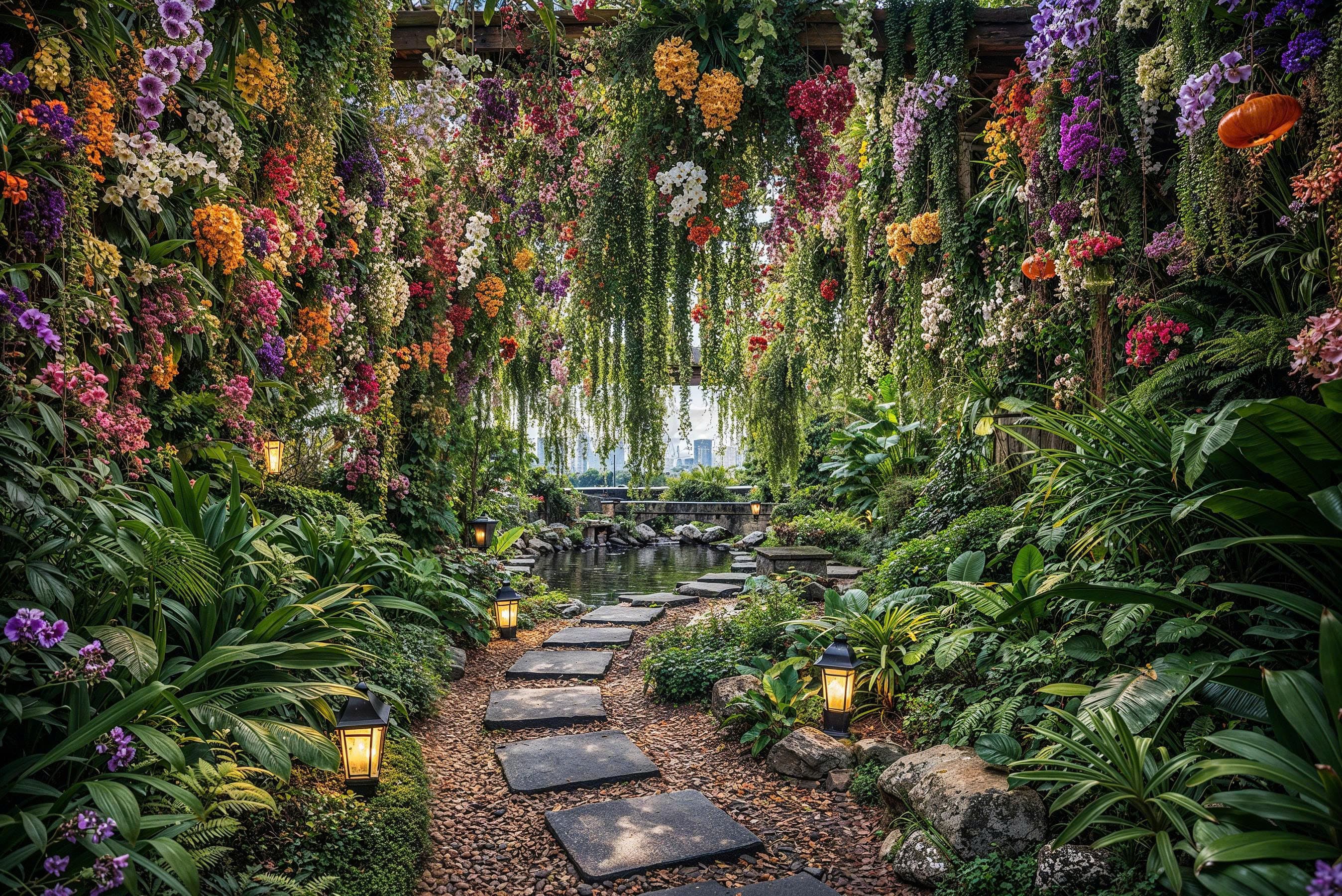 Tropical Garden - Nam Mekong Grand Plaza