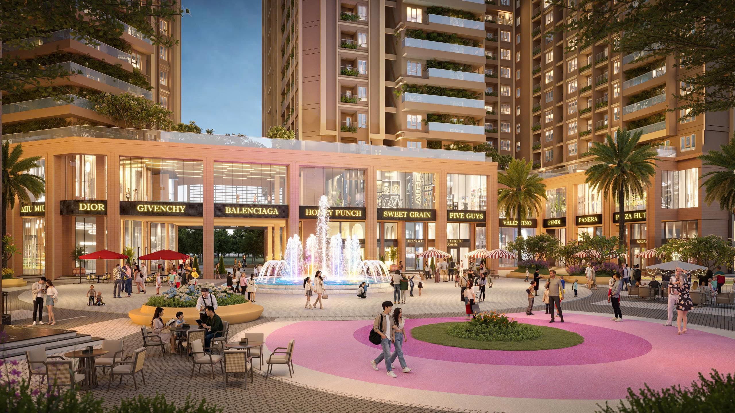 Không gian thương mại - Nam Mekong Grand Plaza